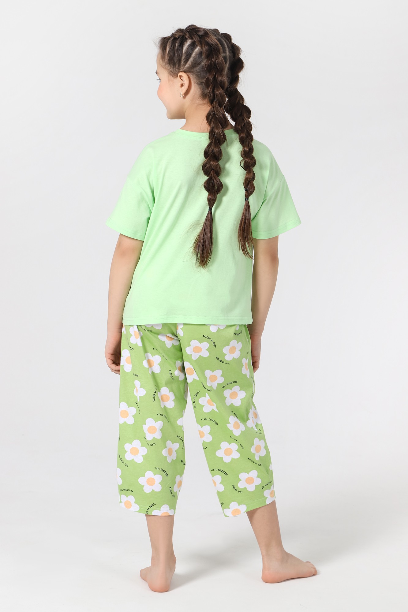 Пижама для девочки Ромашка-1 - 5