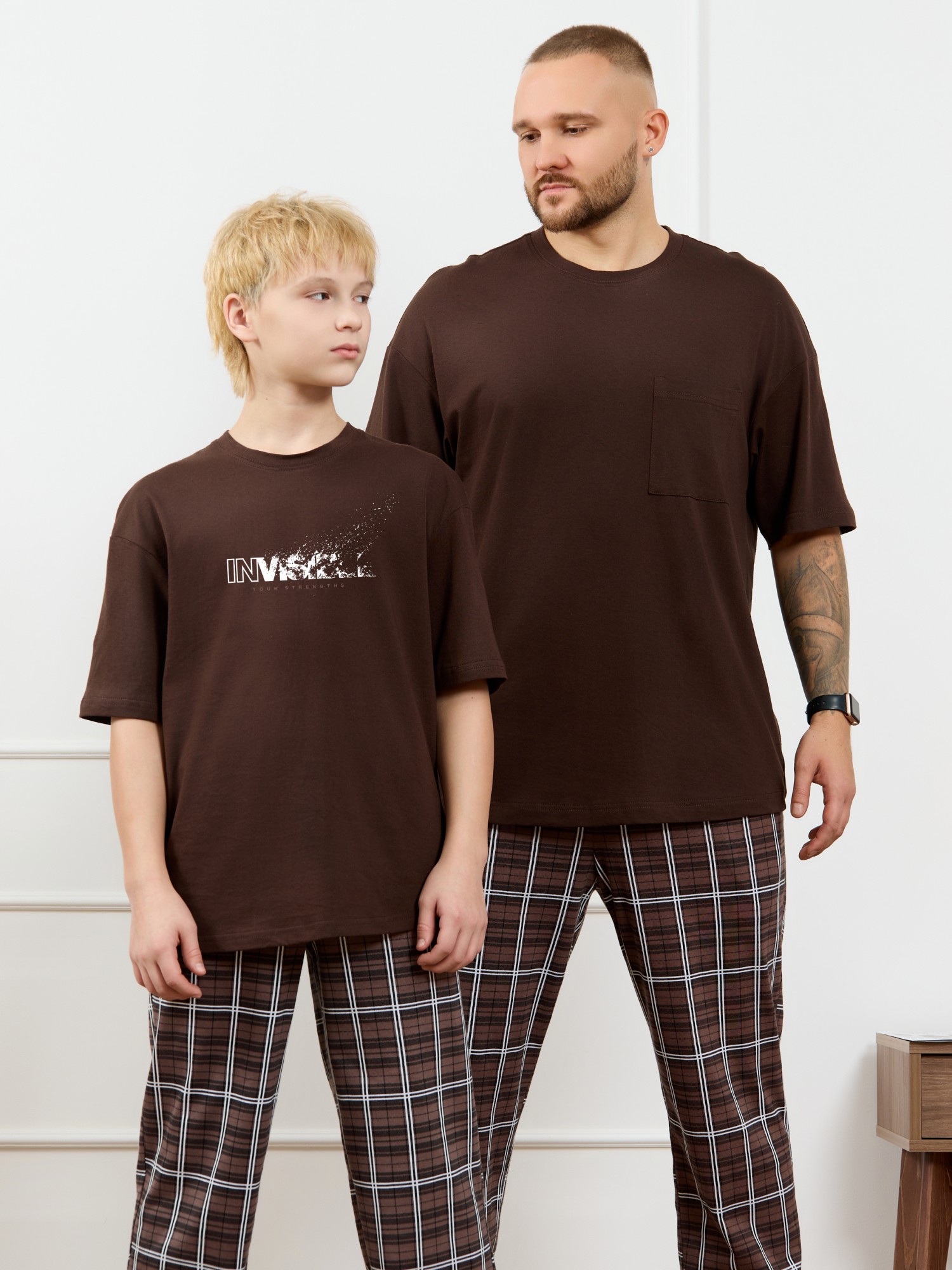 Костюм для мальчика Браун-1 - 2 Костюм для мальчика Браун-1 - 2