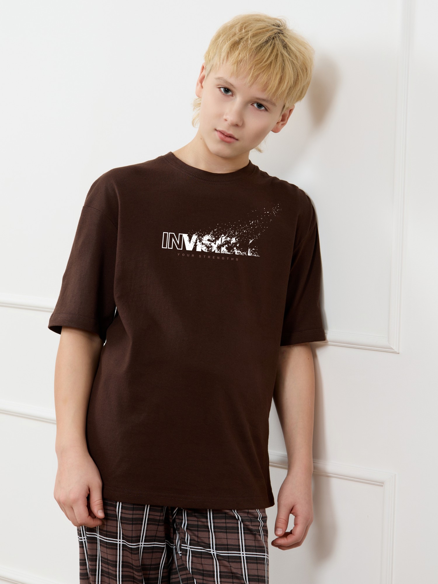 Костюм для мальчика Браун-1 - 3 Костюм для мальчика Браун-1 - 3