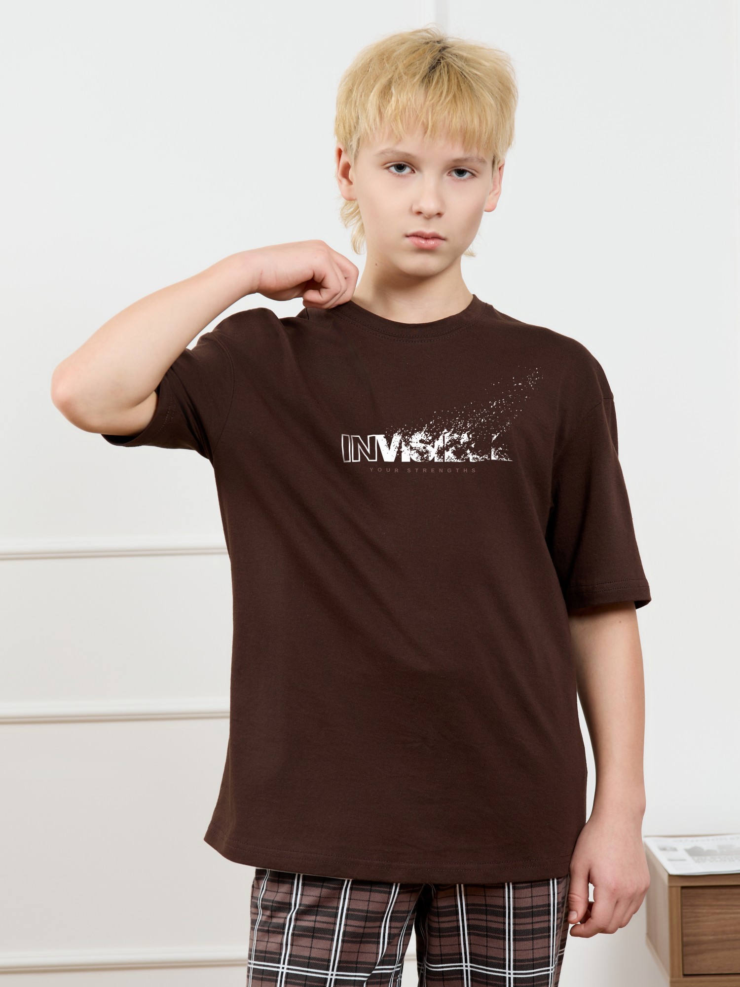 Костюм для мальчика Браун-1 - 4 Костюм для мальчика Браун-1 - 4