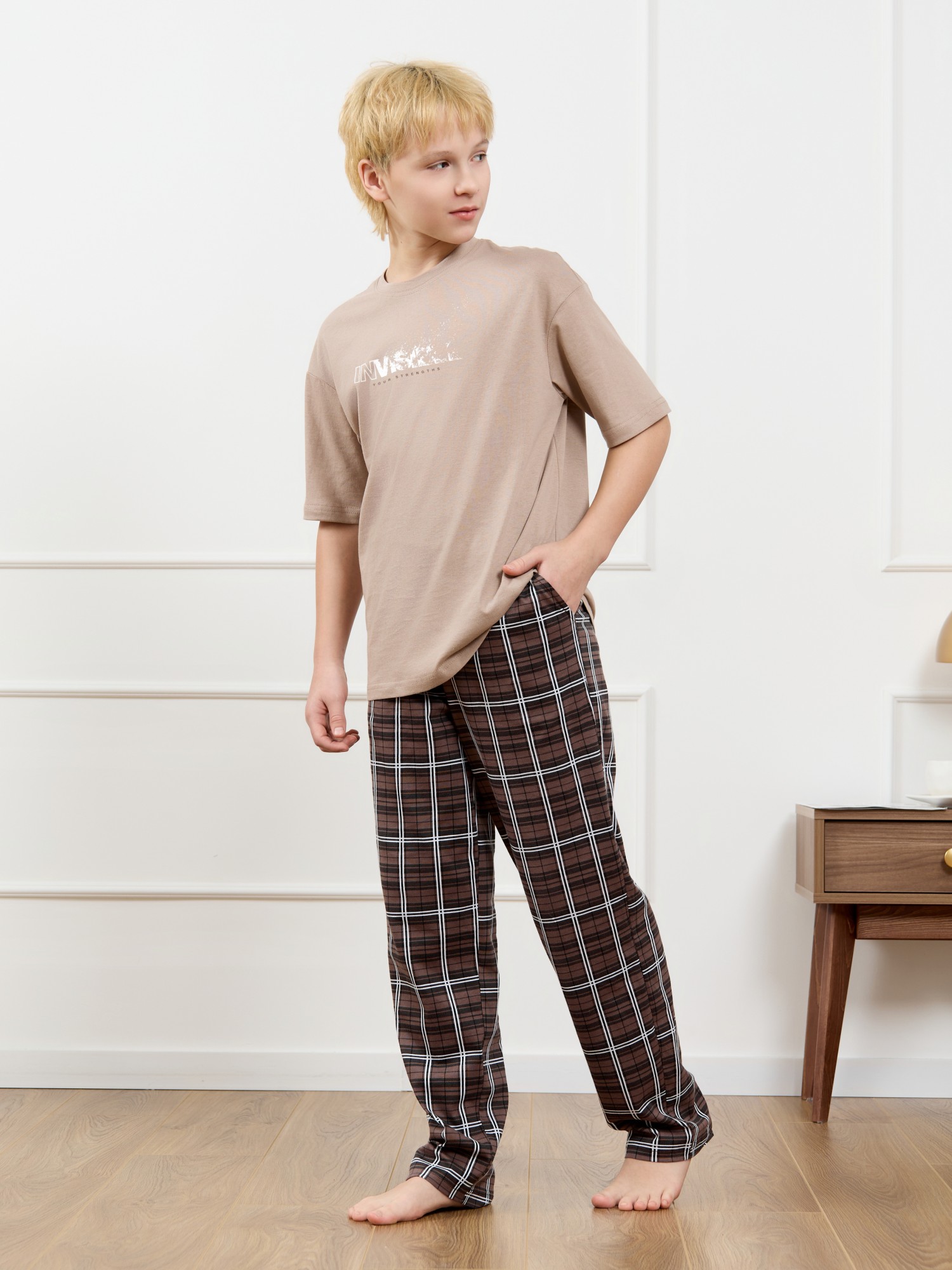 Костюм для мальчика Браун-1 - 4 Костюм для мальчика Браун-1 - 4