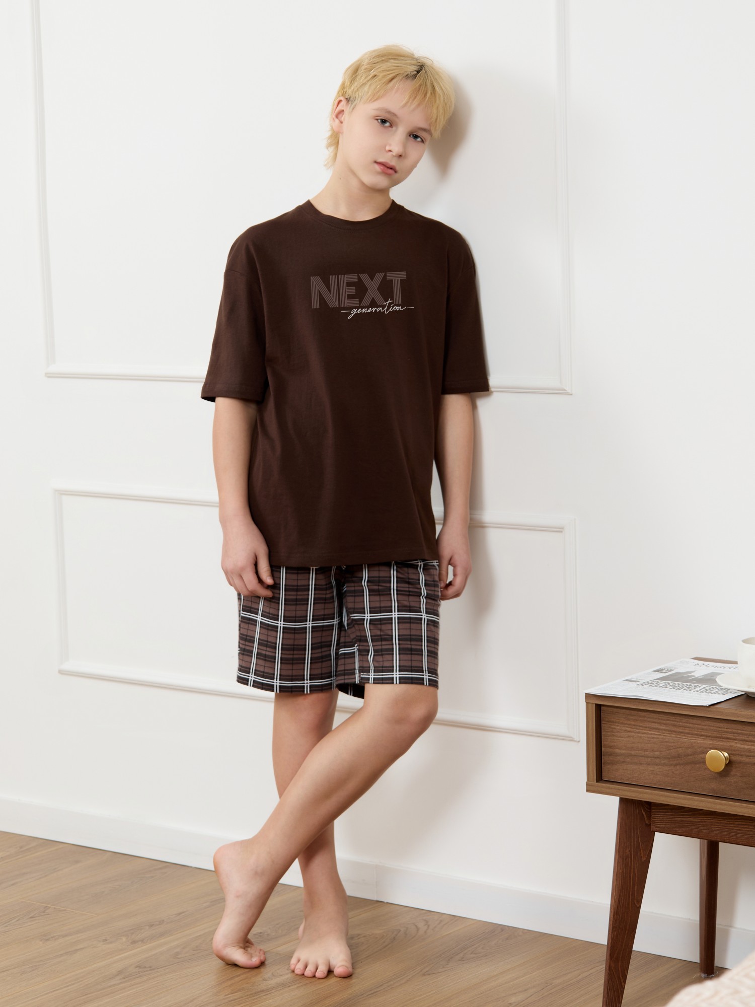 Костюм для мальчика Браун-2 - 4 Костюм для мальчика Браун-2 - 4