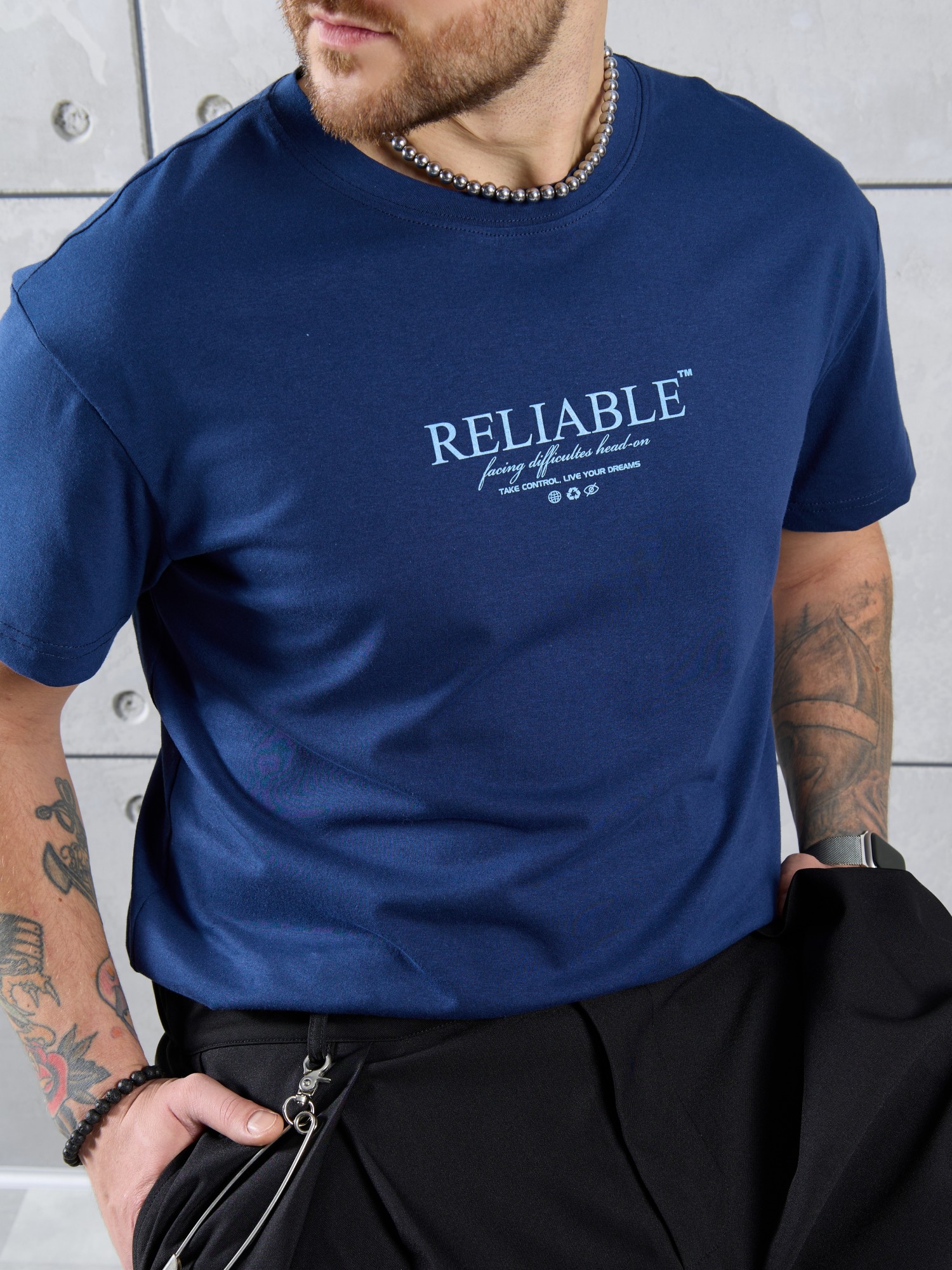 Фуфайка (футболка) мужская Джек-2 - 1