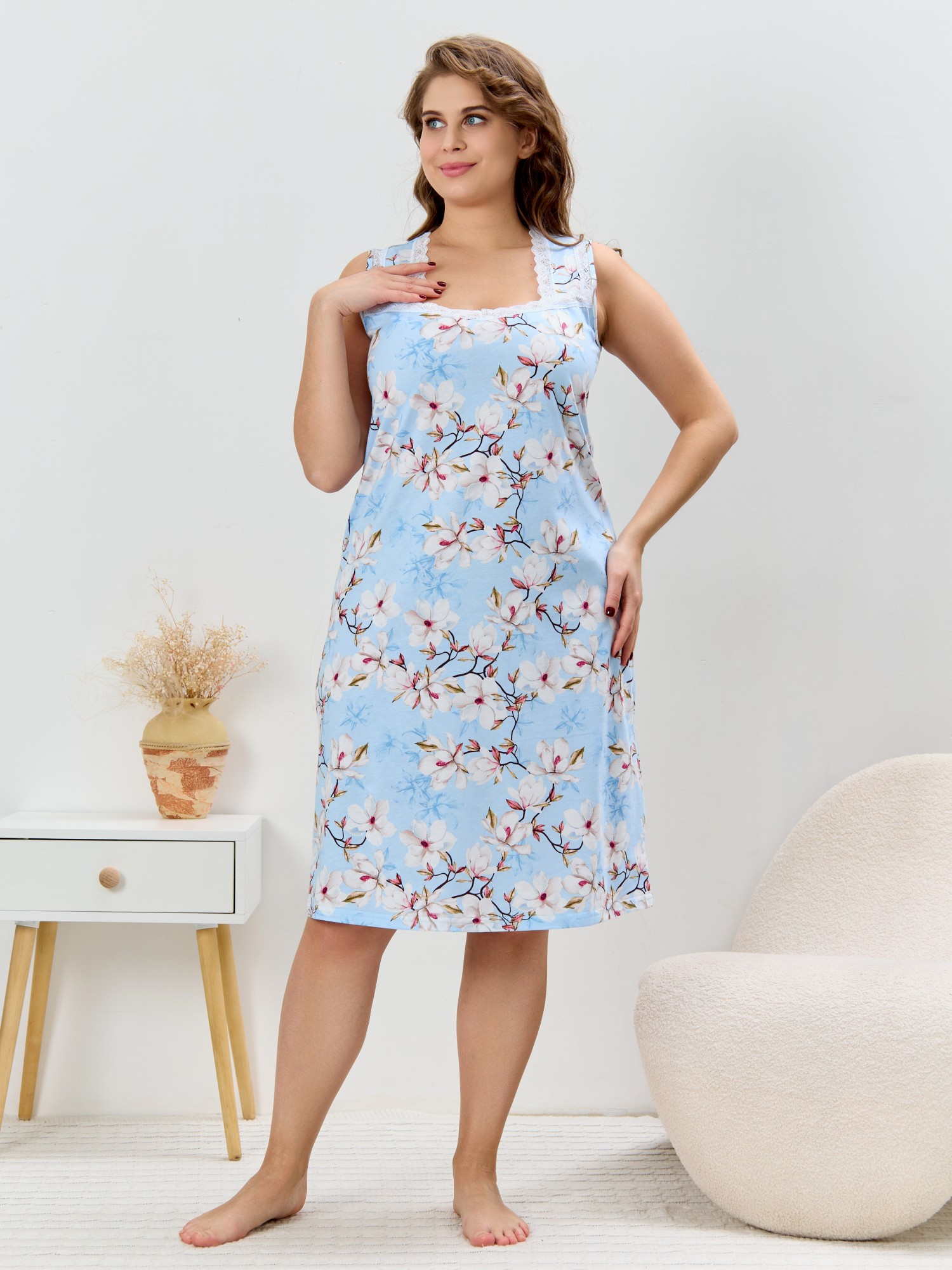 Ночная сорочка Узор-3 - 6