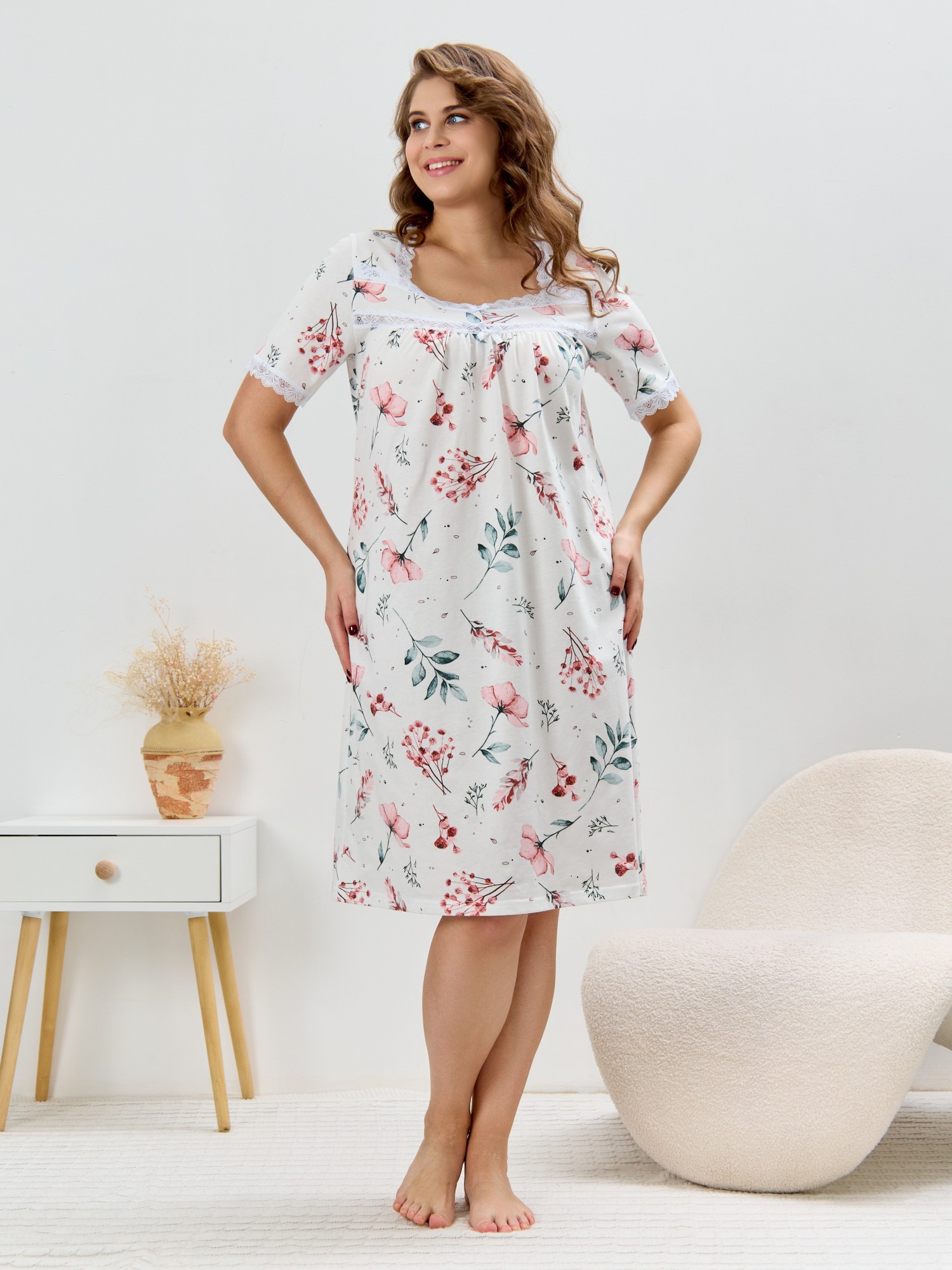 Ночная сорочка Узор-1 - 7