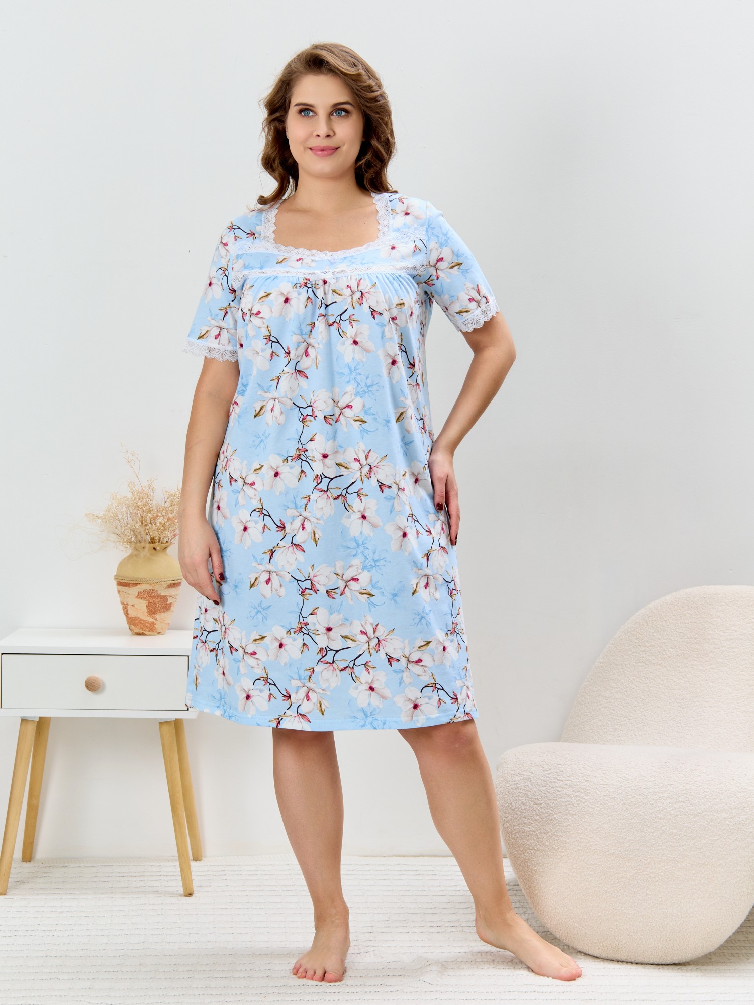 Ночная сорочка Узор-1 - 8