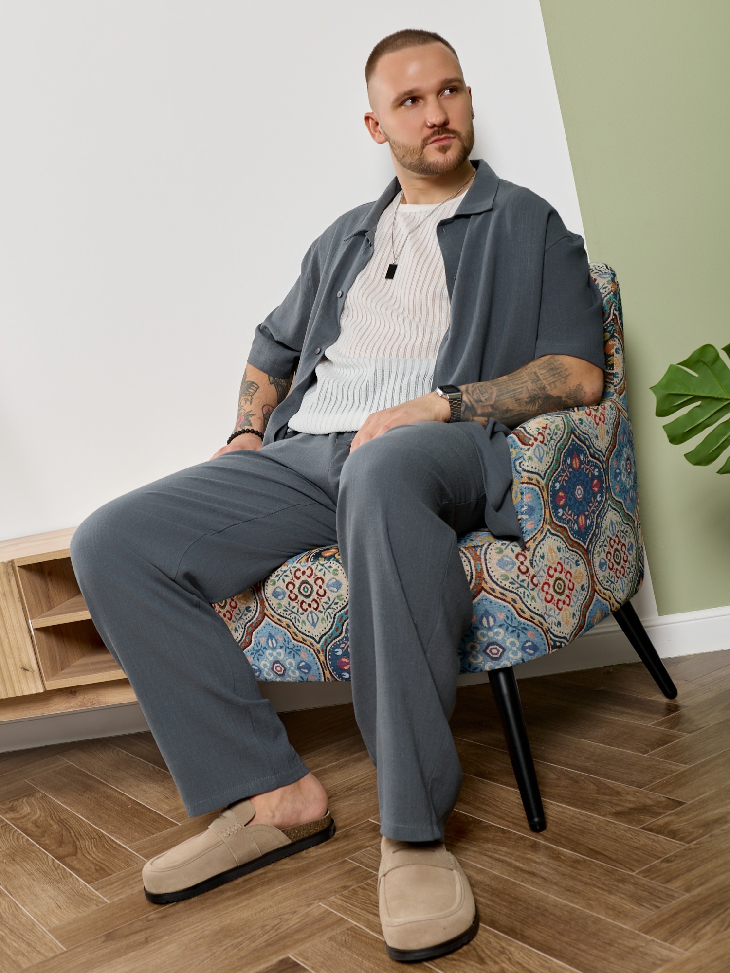 Рубашка мужская Линкольн-1 - 1 Рубашка мужская Линкольн-1 - 1