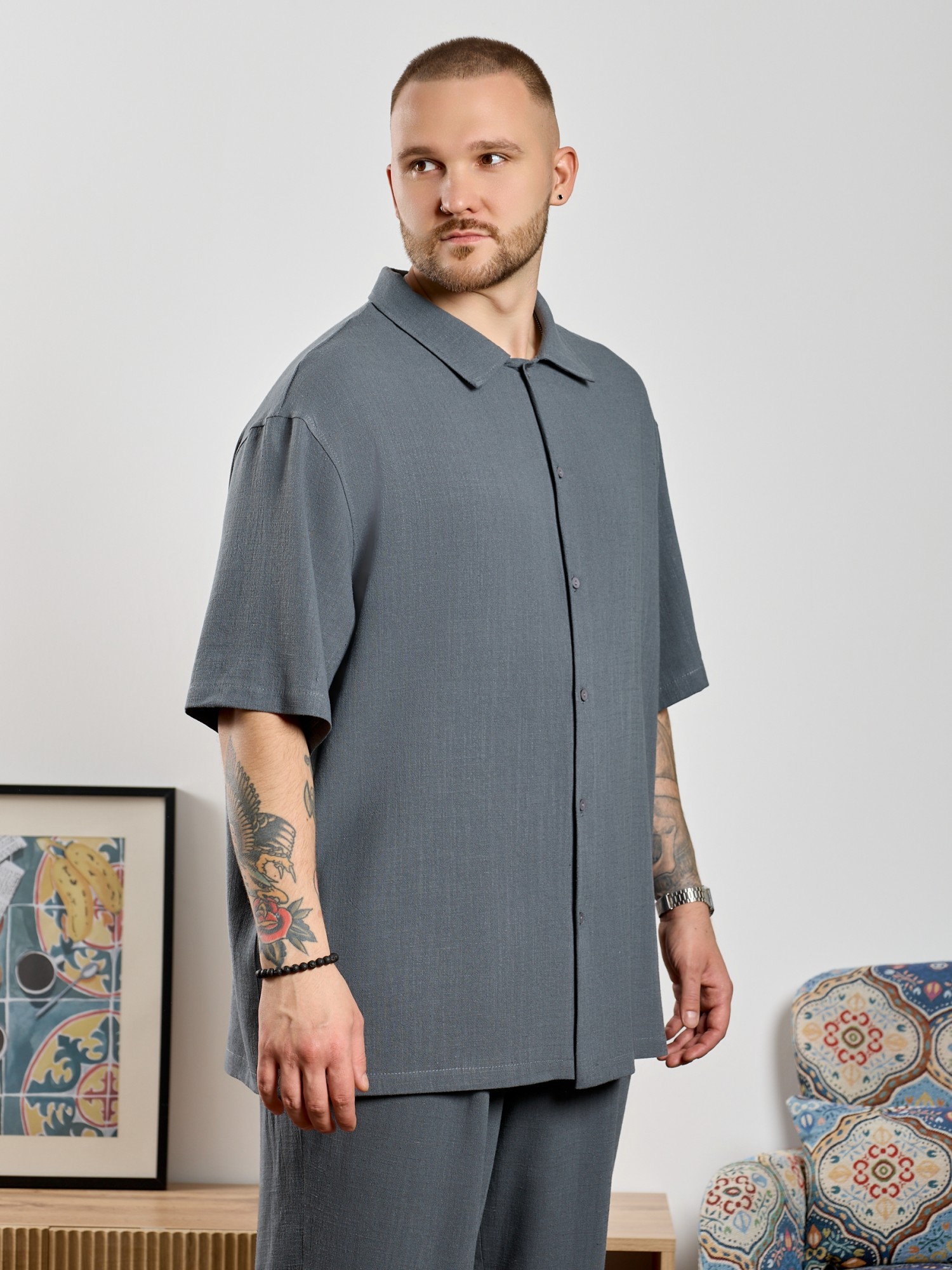 Рубашка мужская Линкольн-1 - 15 Рубашка мужская Линкольн-1 - 15