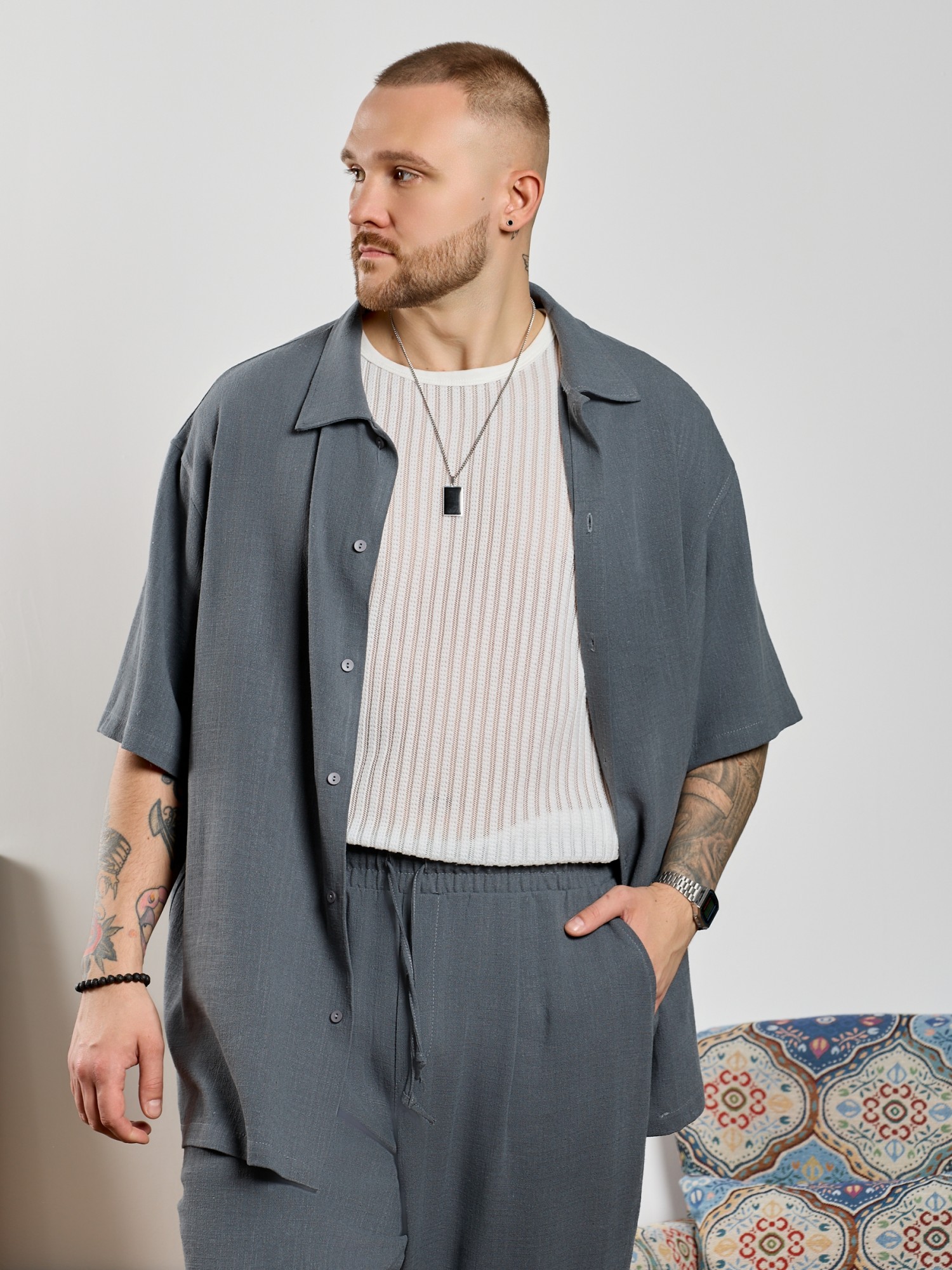 Рубашка мужская Линкольн-1 - 8 Рубашка мужская Линкольн-1 - 8