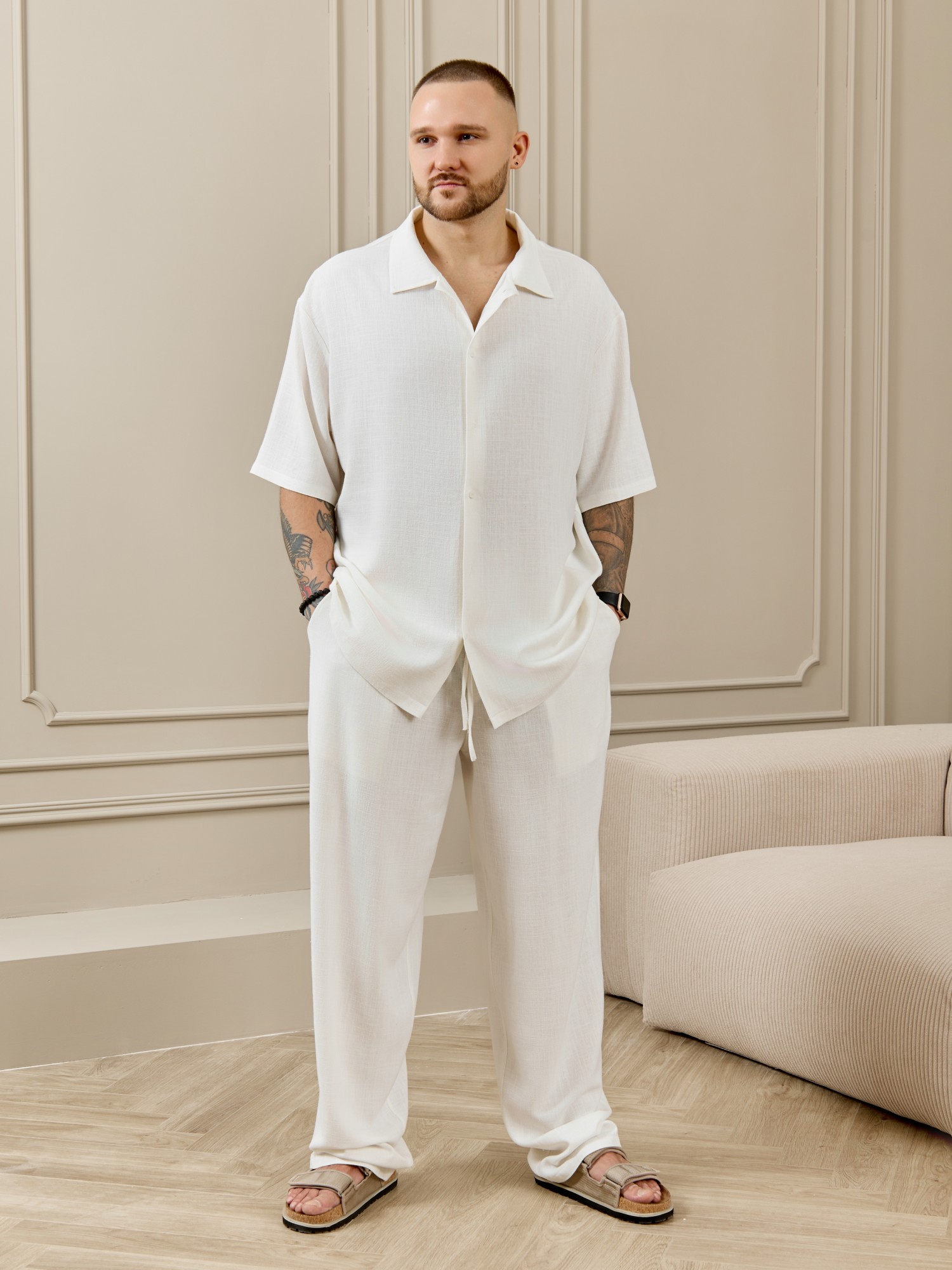 Рубашка мужская Линкольн-1 - 2 Рубашка мужская Линкольн-1 - 2