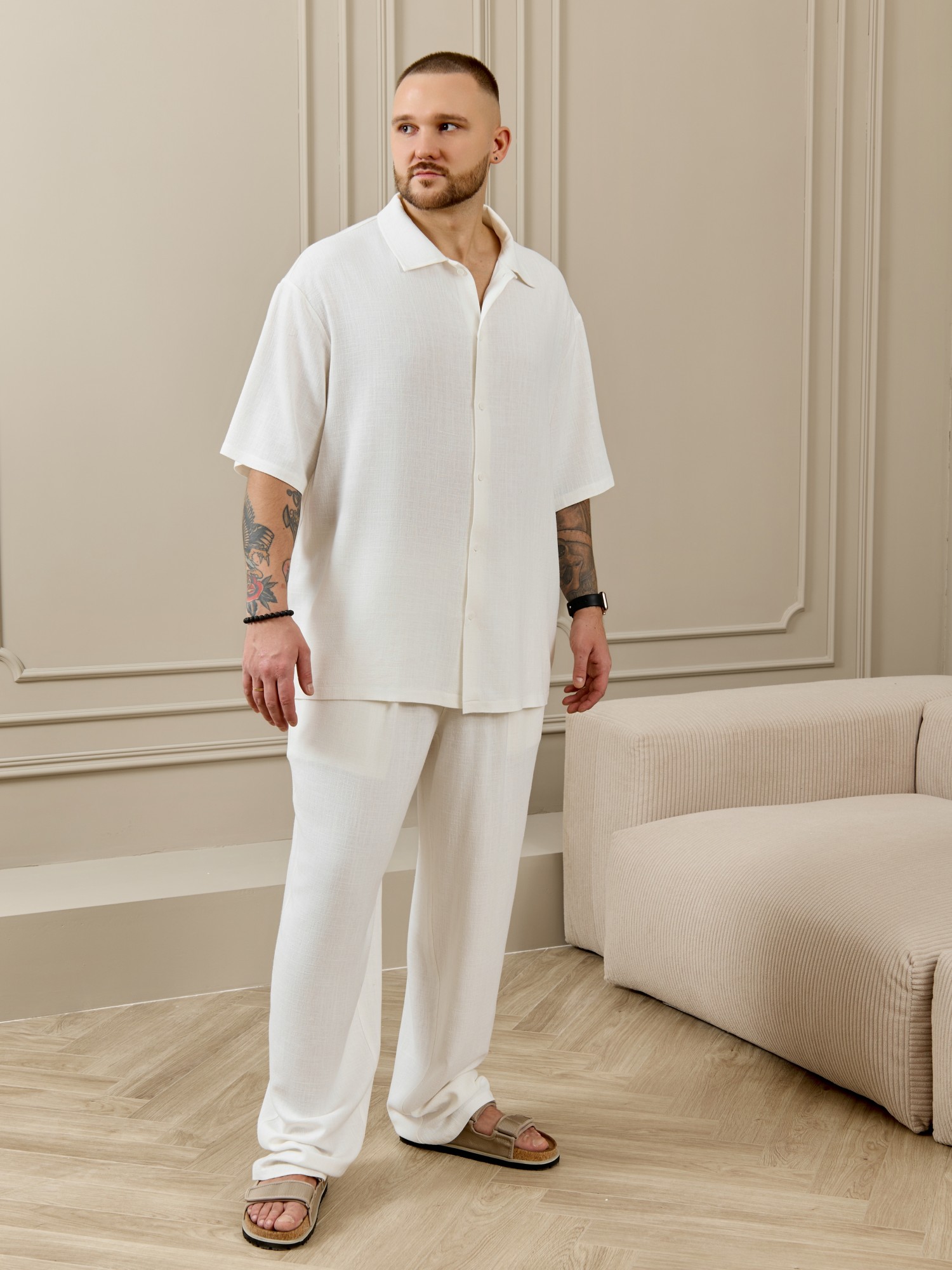 Рубашка мужская Линкольн-1 - 5 Рубашка мужская Линкольн-1 - 5