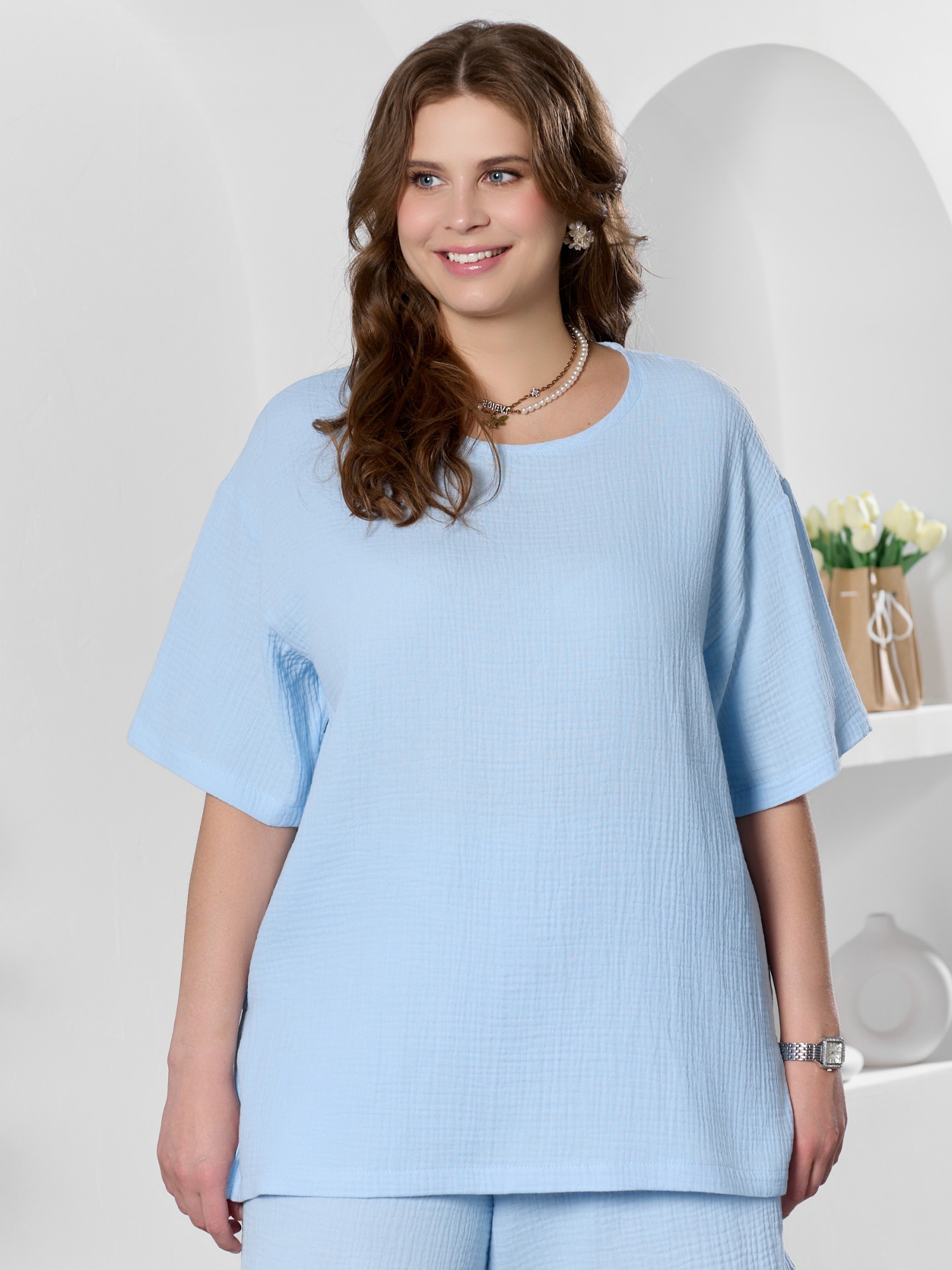 Блузка Вуаль-4 - 5