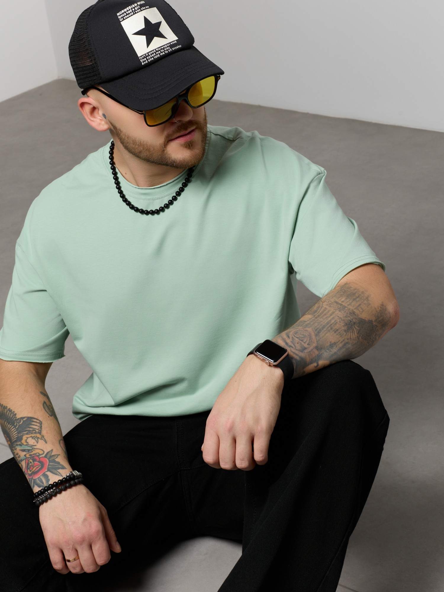 Фуфайка (футболка) мужская Бруно-2 - 1