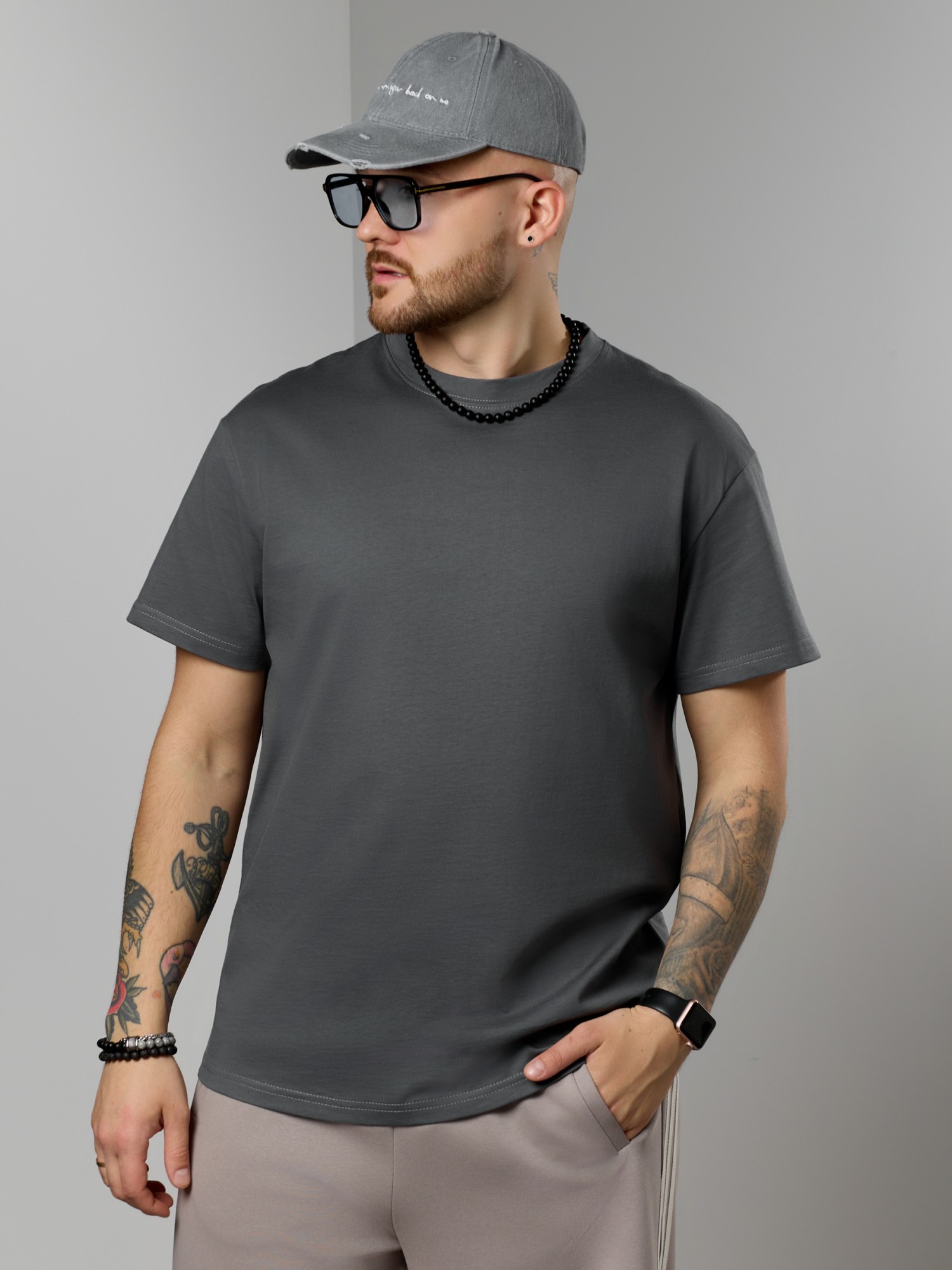 Фуфайка (футболка) мужская Бруно-3 - 1