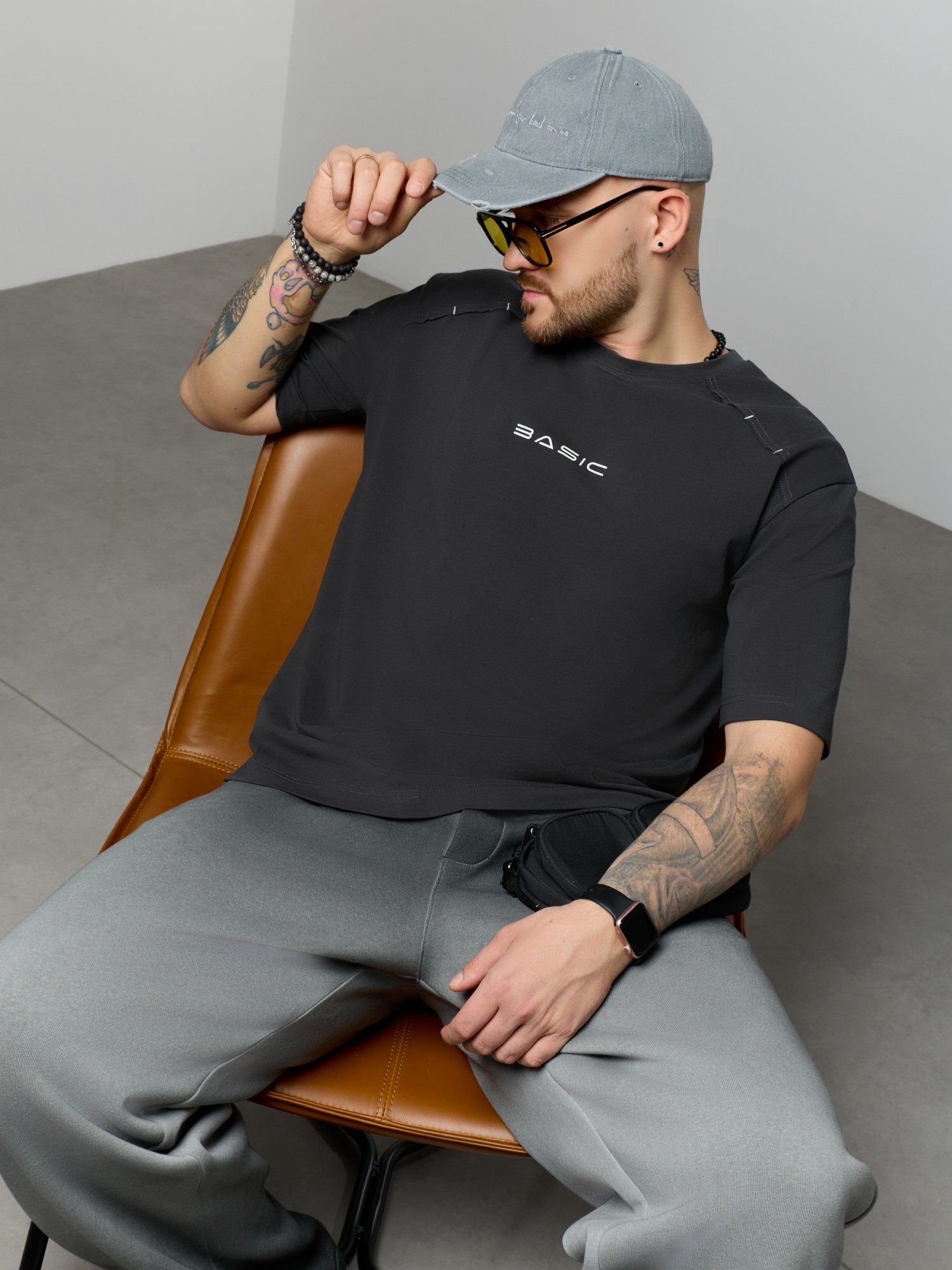 Фуфайка (футболка) мужская Бруно-1 - 15